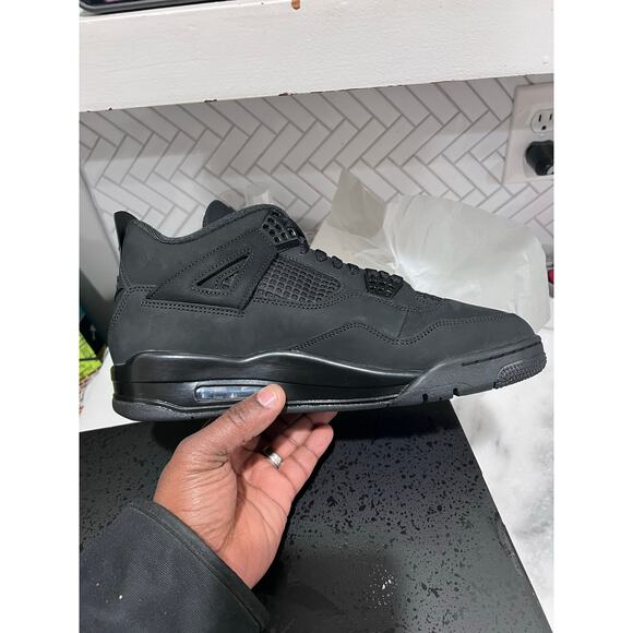Air Jordan 4 Retro Black Light Graphite Men Size 12 FV5029-010 New w/ Box - Picture 7 of 16